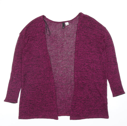 Womens UK Size XS Divided Purple Cardigan Jumper