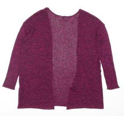 Womens UK Size XS Divided Purple Cardigan Jumper