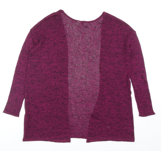 Womens UK Size XS Divided Purple Cardigan Jumper
