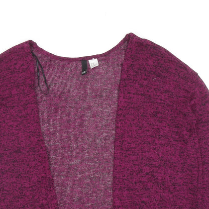 Womens UK Size XS Divided Purple Cardigan Jumper