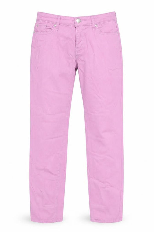 Womens UK Size 6 Gap Regular Fit Straight Purple Jeans
