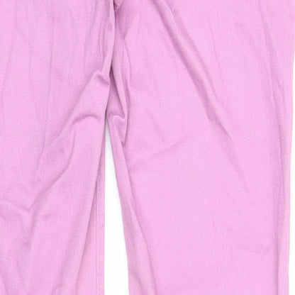 Gap Womens Purple Cotton Straight Jeans Size 6 Regular Zip