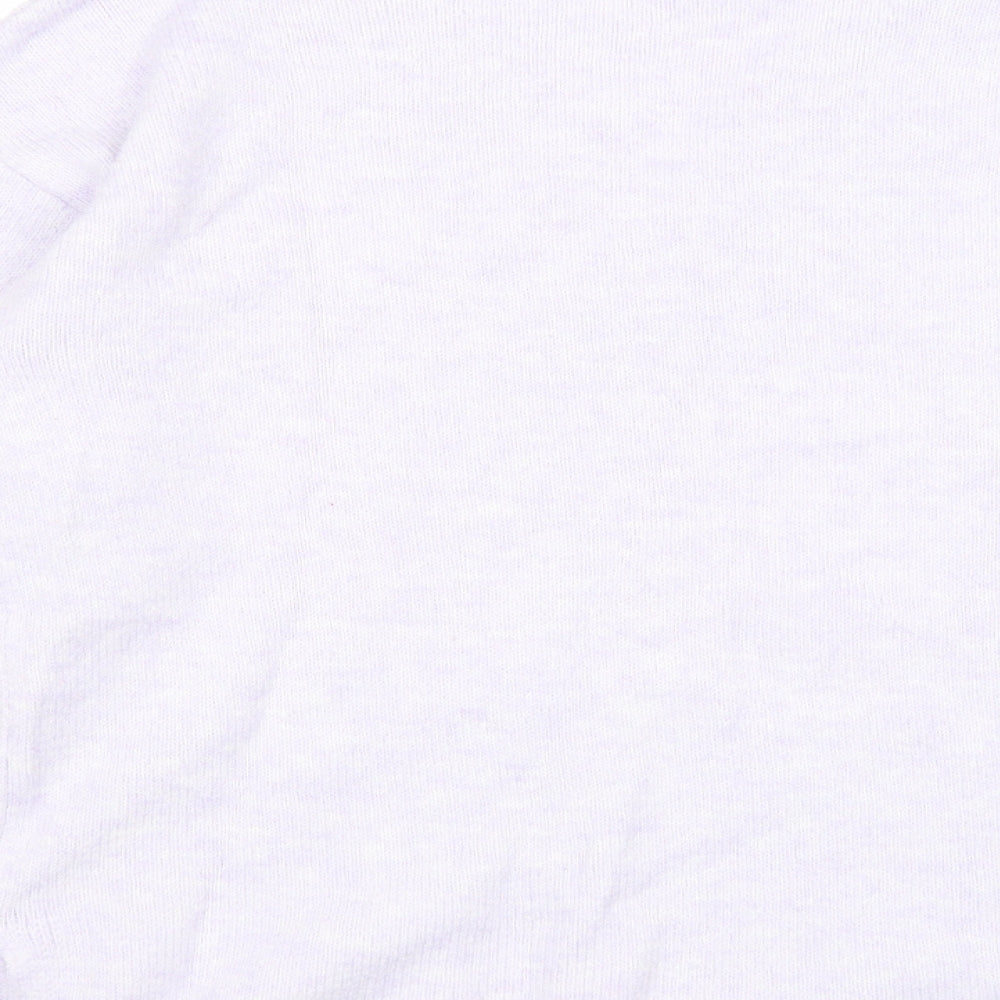 Womens UK Size S Marks and Spencer Purple Pullover Jumper