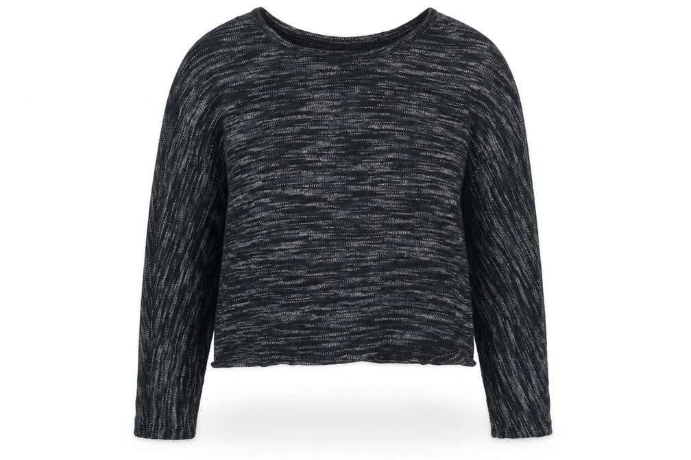 Womens UK Size 12 Apricot Black Pullover Jumper