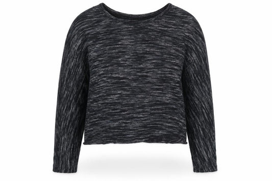 Womens UK Size 12 Apricot Black Pullover Jumper