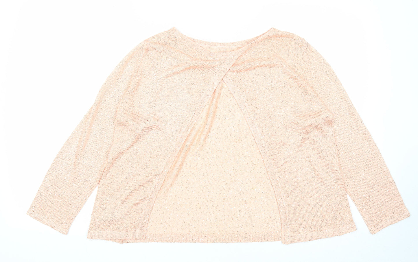 Womens UK Size 16 Monsoon Pink Pullover Jumper