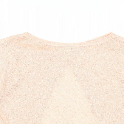 Womens UK Size 16 Monsoon Pink Pullover Jumper