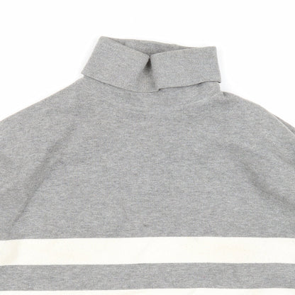 Womens UK Size S New Look Grey Pullover Jumper