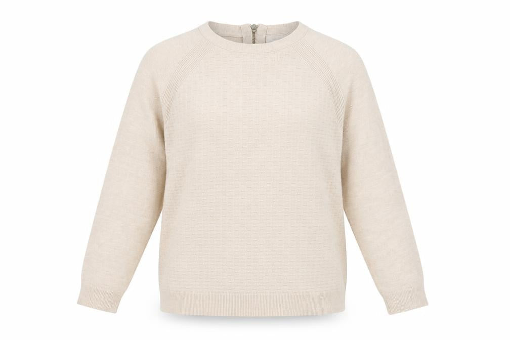 Womens UK Size 12 Marks and Spencer Beige Pullover Jumper