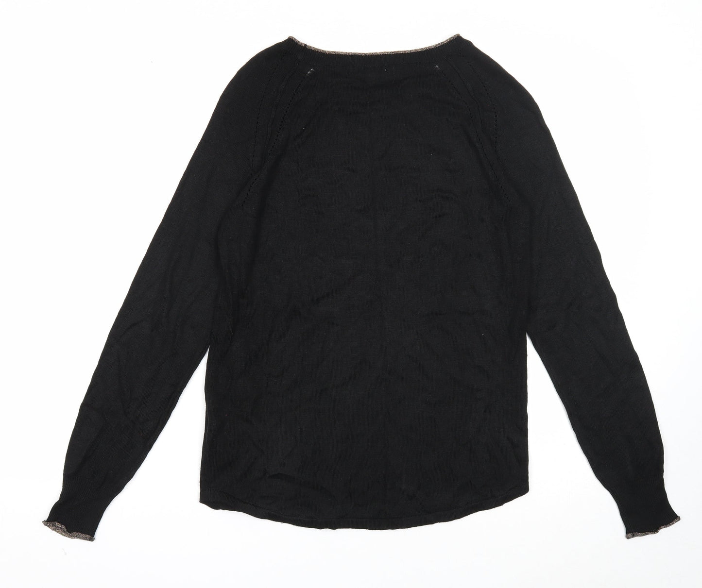 Womens UK Size 10 NEXT Black Pullover Jumper