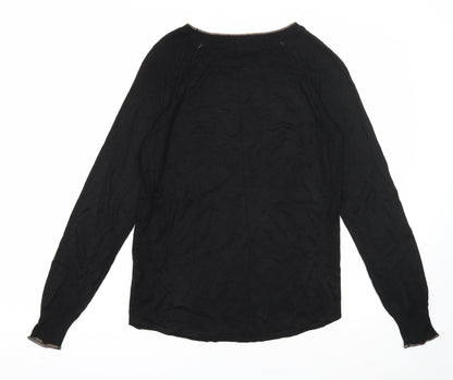 Womens UK Size 10 NEXT Black Pullover Jumper