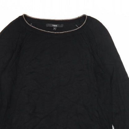 Womens UK Size 10 NEXT Black Pullover Jumper