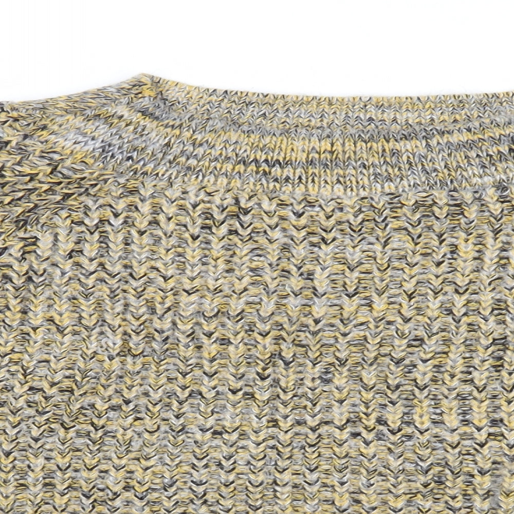 Womens UK Size M New Look Yellow Pullover Jumper