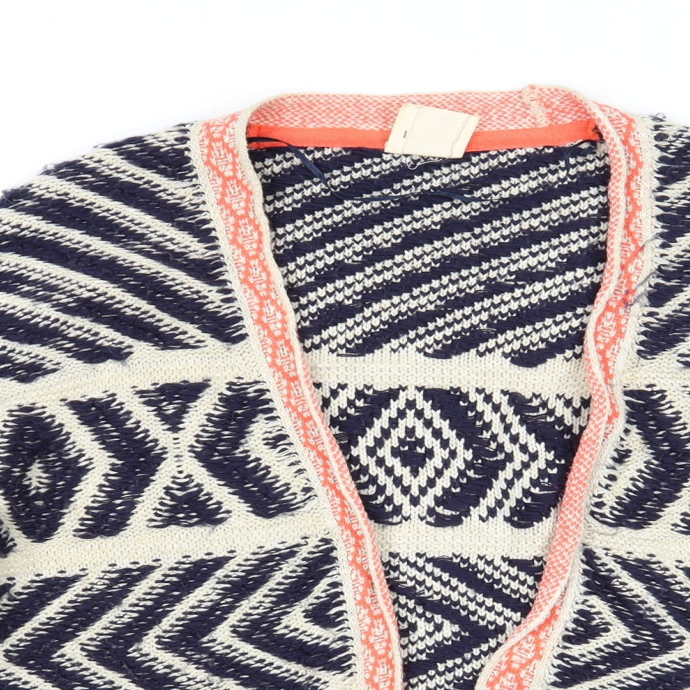 Womens UK Size XS Pins & Needles Beige Cardigan Jumper