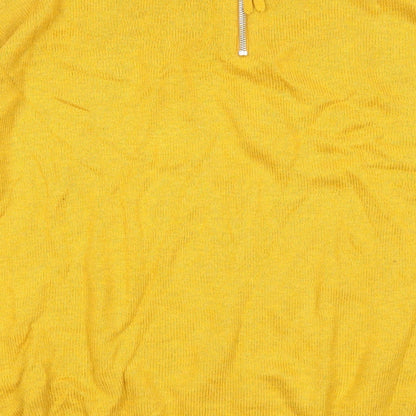 Womens UK Size M H&M Yellow Pullover Jumper