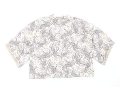 Womens UK Size 8 River Island Beige Jacket