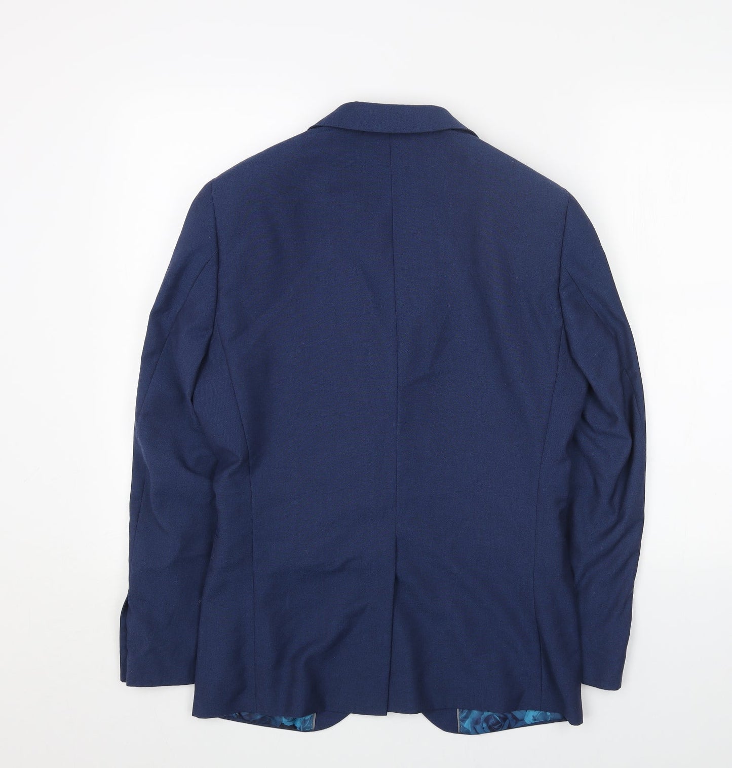 Mens UK Size 36 Preworn Regular Blue Suit Jacket