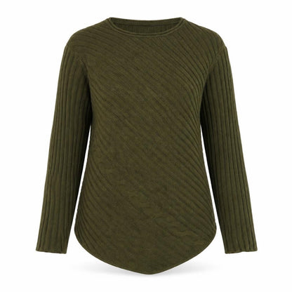 Womens UK Size M ELVI Green Pullover Jumper
