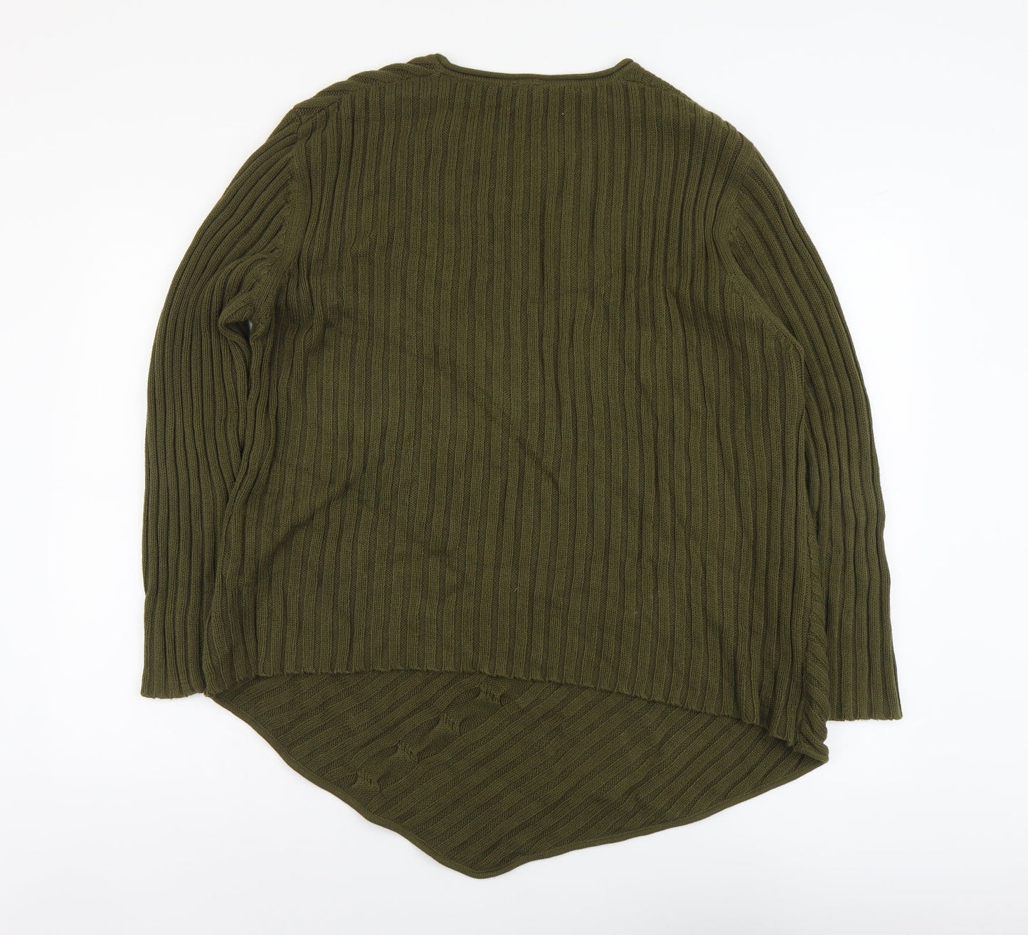 Womens UK Size M ELVI Green Pullover Jumper