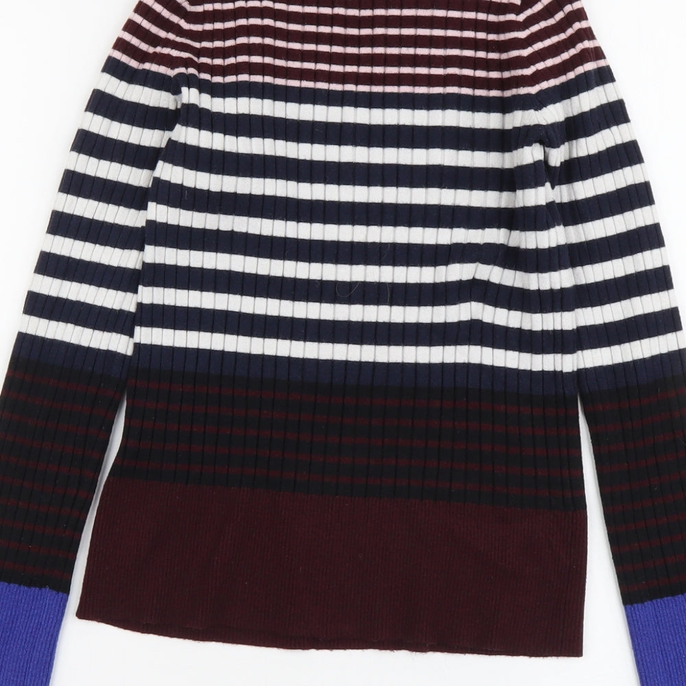 Womens UK Size 12 Warehouse Multicoloured Pullover Jumper
