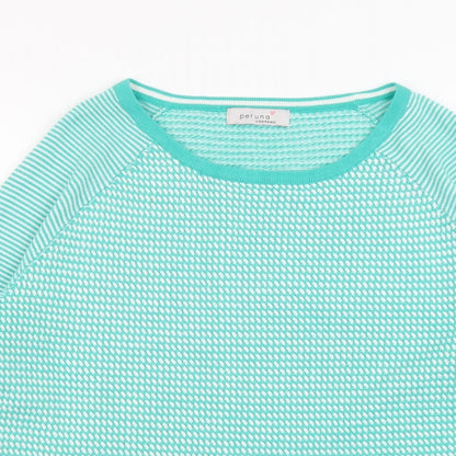 Womens UK Size 14 Per Una Green Pullover Jumper