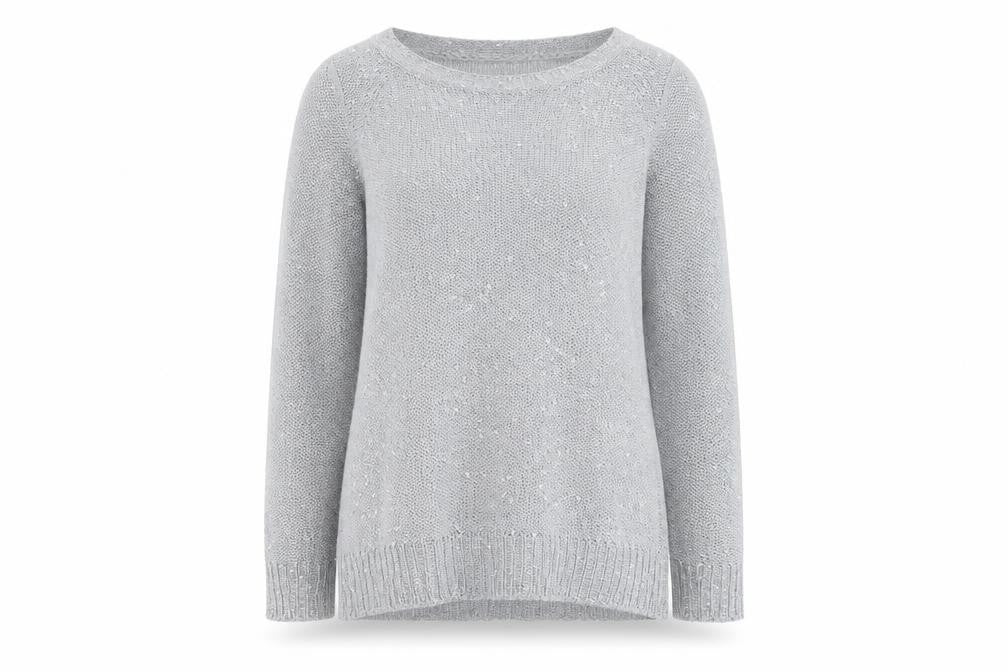 Womens UK Size 14 Marks and Spencer Grey Pullover Jumper