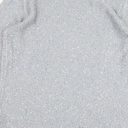 Womens UK Size 14 Marks and Spencer Grey Pullover Jumper
