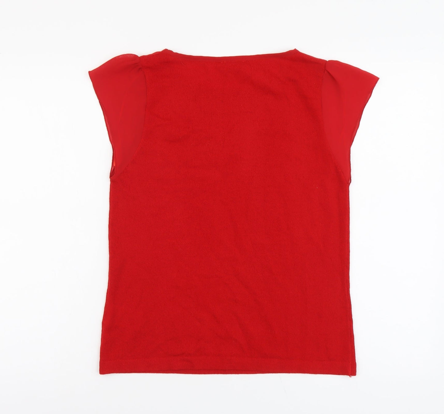 Womens UK Size 12 Minuet Red Pullover Jumper