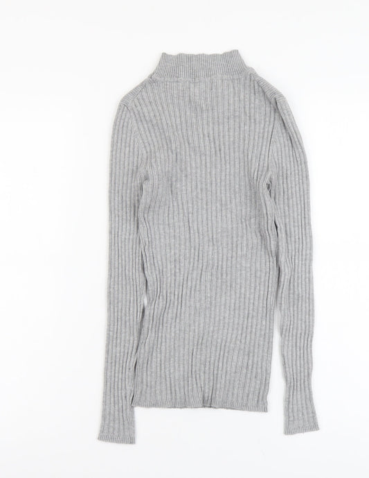 Womens UK Size 12 Atmosphere Grey Pullover Jumper