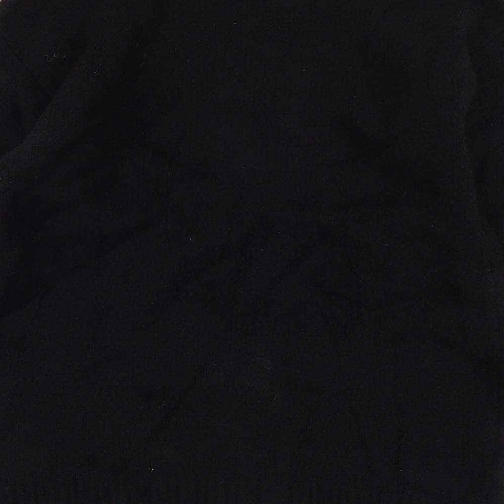 Womens UK Size XS Bershka Black Pullover Jumper