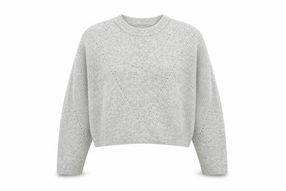Womens UK Size M Topshop Grey Pullover Jumper