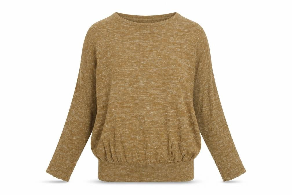 Womens UK Size S Zara Brown Pullover Jumper