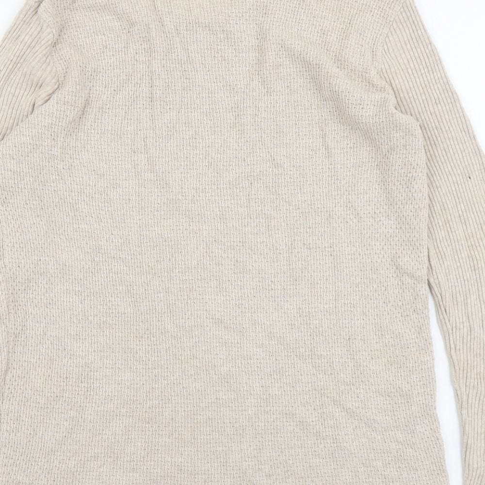 Womens UK Size M River Island Pink Pullover Jumper