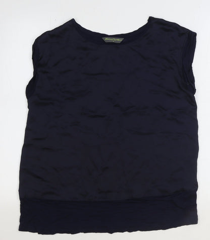 Womens UK Size M Blooming Marvellous Blue Basic Blouse