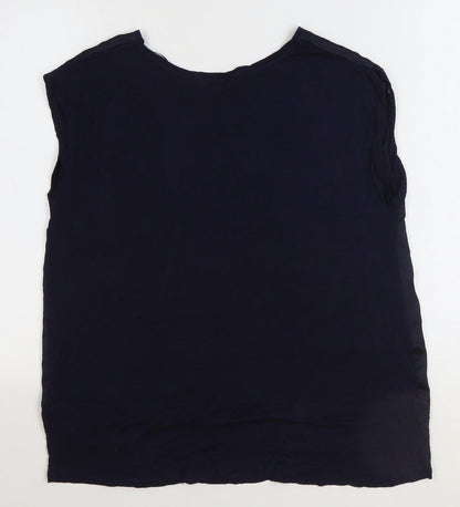 Womens UK Size M Blooming Marvellous Blue Basic Blouse