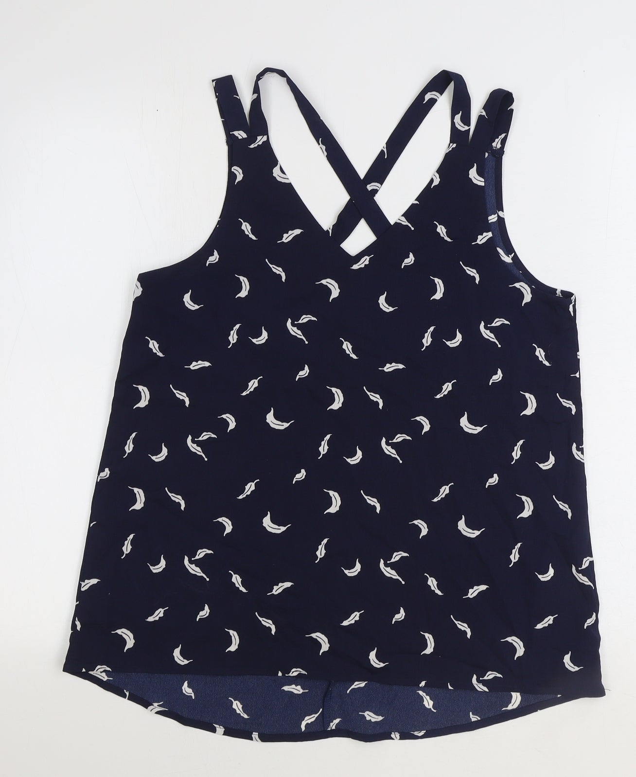 Womens UK Size 10 Stella Morgan Blue Basic Tank