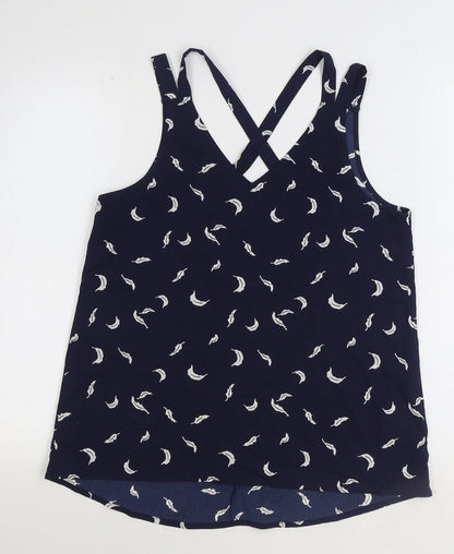Womens UK Size 10 Stella Morgan Blue Basic Tank