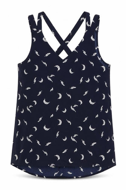 Womens UK Size 10 Stella Morgan Blue Basic Tank