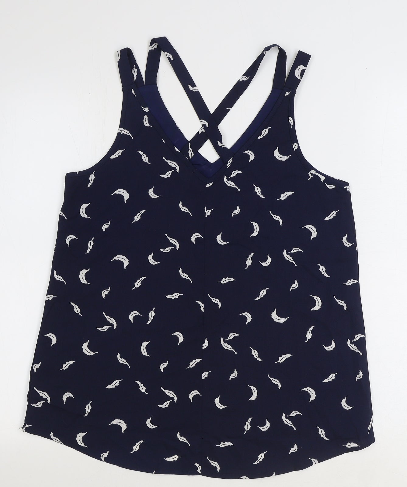 Womens UK Size 10 Stella Morgan Blue Basic Tank
