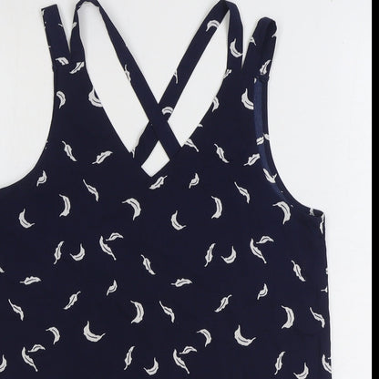 Womens UK Size 10 Stella Morgan Blue Basic Tank