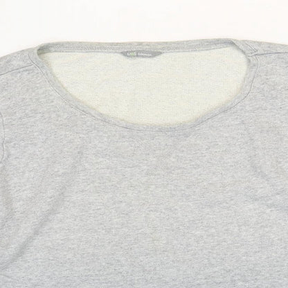 Womens UK Size 24 Marks and Spencer Grey Pullover Jumper