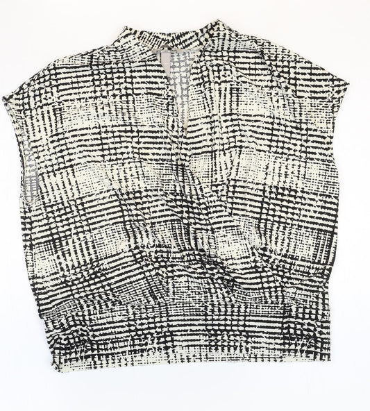 Womens UK Size L H&M Multicoloured Basic Blouse