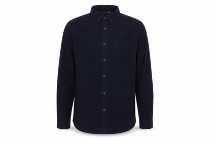 Mens UK Size L Prince Fox Blue  Button-Up Long Sleeve Casual Shirt
