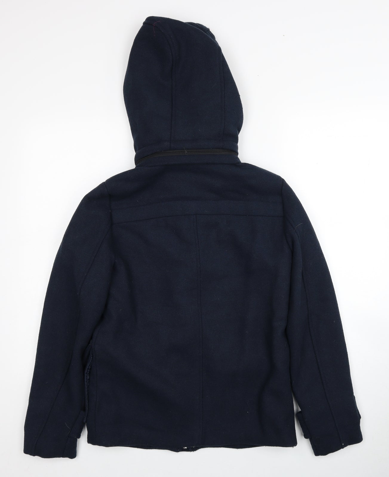 Womens UK Size S VERO MODA Blue Pea Coat