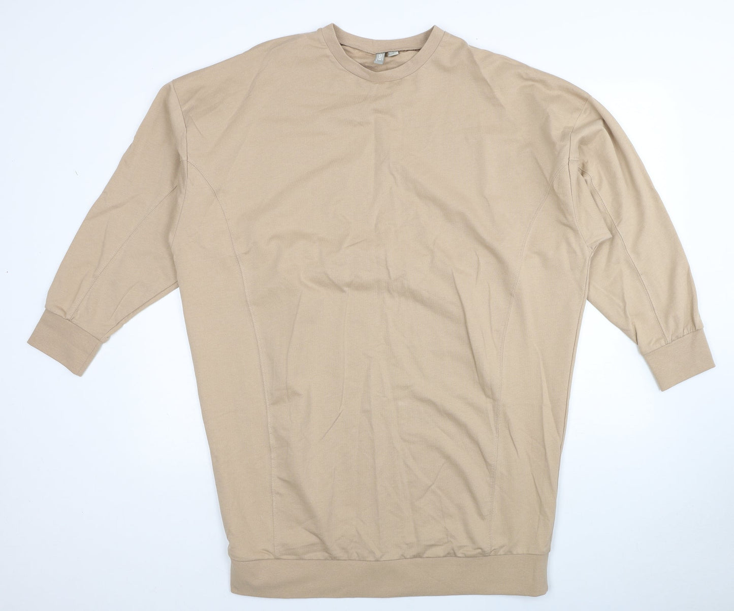 Womens UK Size 12 ASOS Beige Pullover Sweatshirt