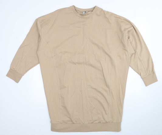 Womens UK Size 12 ASOS Beige Pullover Sweatshirt
