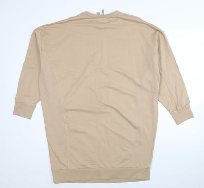 Womens UK Size 12 ASOS Beige Pullover Sweatshirt