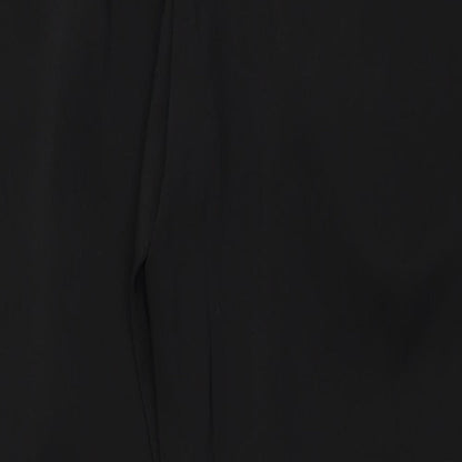 Womens UK Size 10 Miss Selfridge Regular Fit  Black Trousers