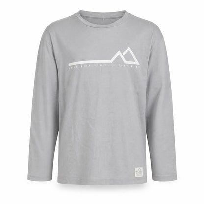 George Boys Grey 100% Cotton Basic Casual Size 5-6 Years Round Neck Pullover