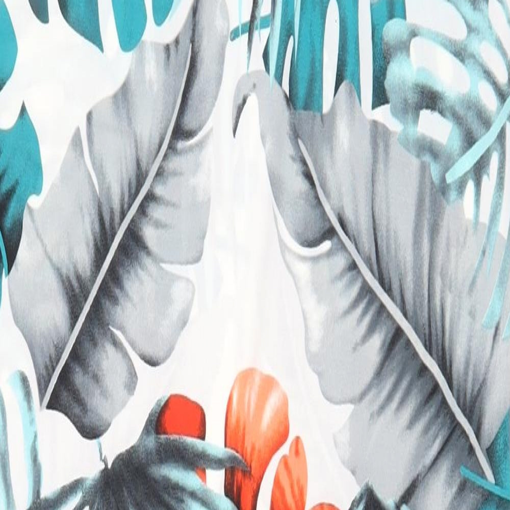 Brave Soul Womens Multicoloured Geometric Polyester Tank Dress Size M Boat Neck Pullover - Leaf Pattern